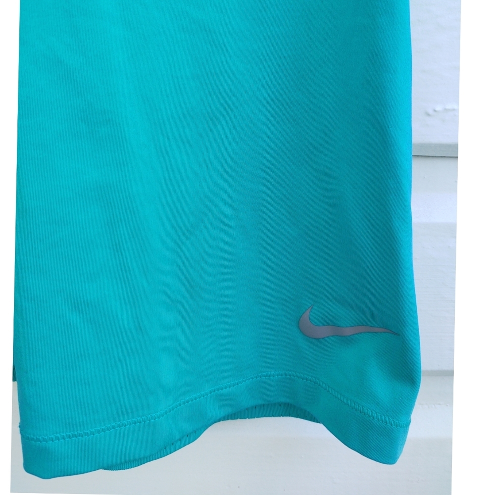 Nike HyperCool Racerback Tank Teal Mesh Back Small - Picture 5 of 8